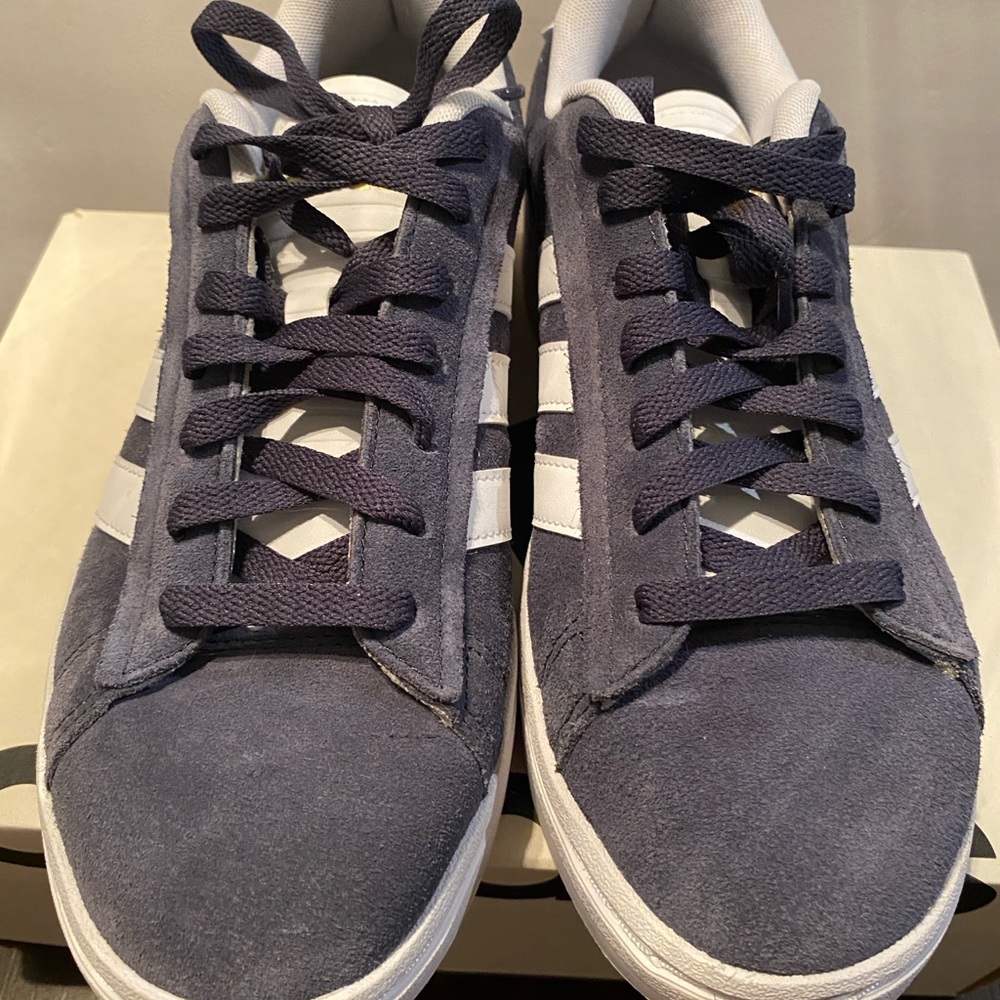 Adidas Grand Court Alpha Blue Casual Sneakers - Picture 10 of 10